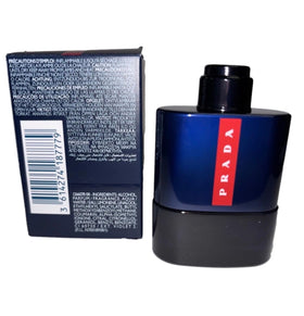 Prada Luna Rossa Ocean secure cap preventing leaks during travel