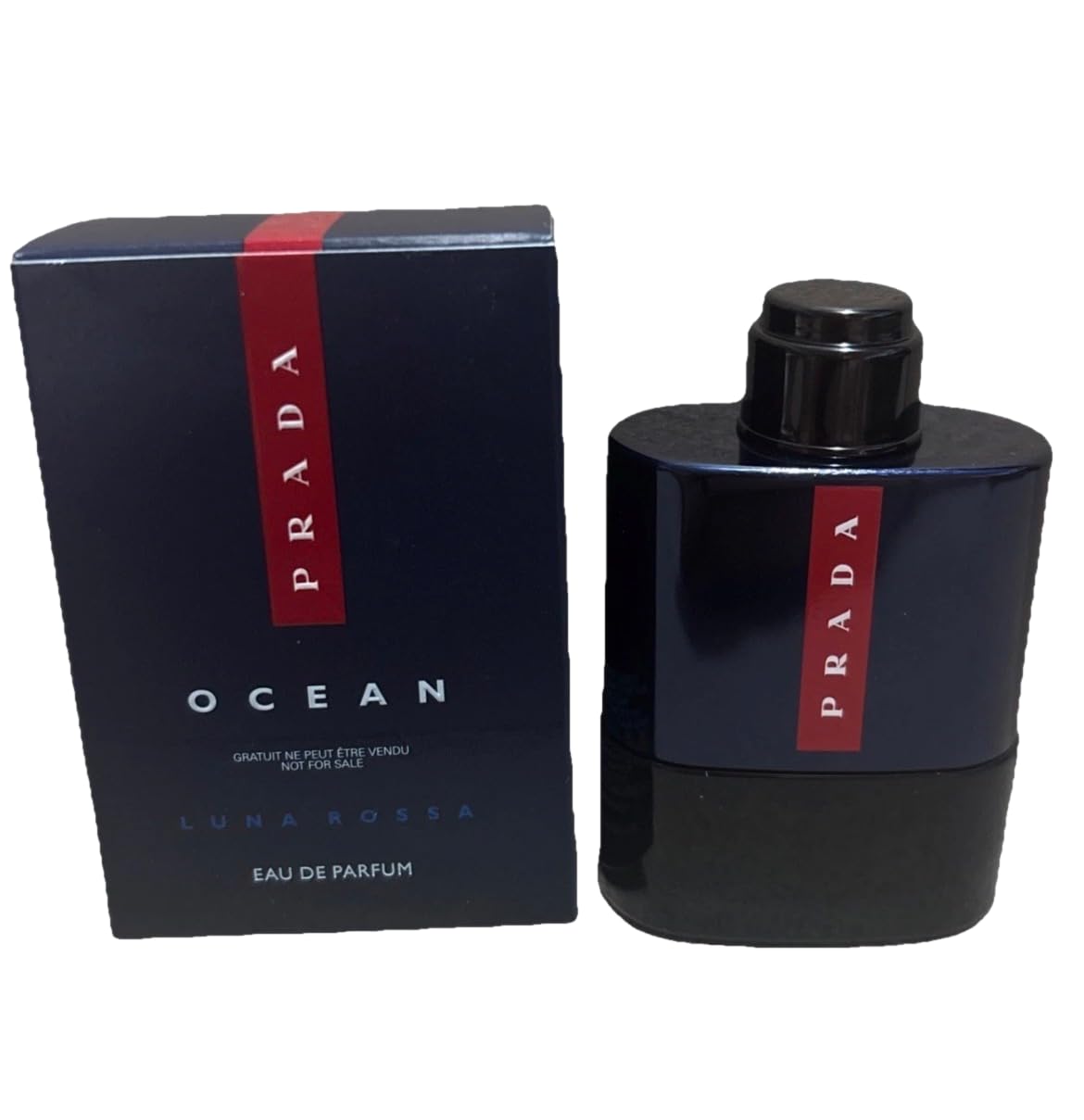Prada Luna Rossa Ocean mini bottle for travel freshness