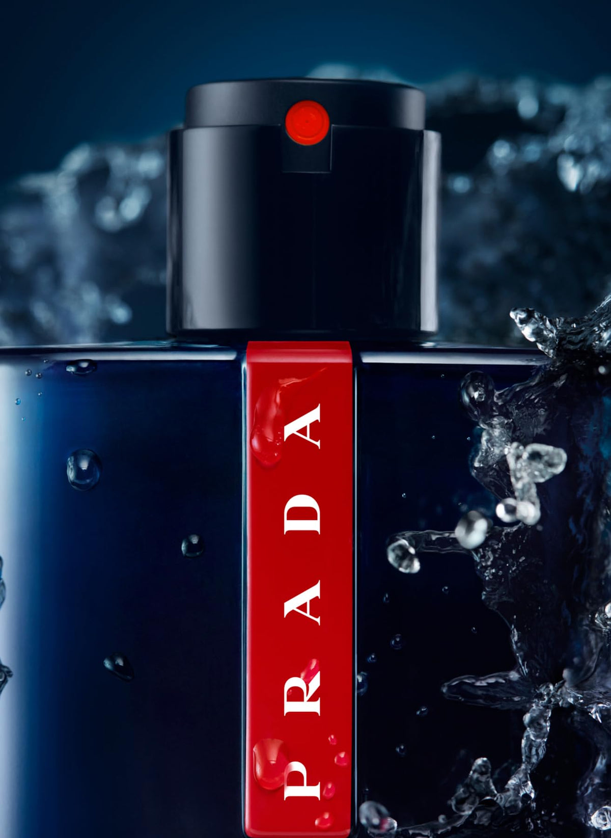 Prada Luna Rossa Ocean bottle with elegant packaging for gifting.