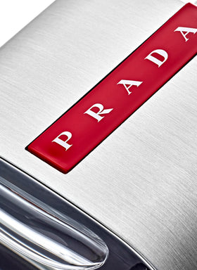 Prada Luna Rossa packaging box front communicates gift-ready premium appeal.