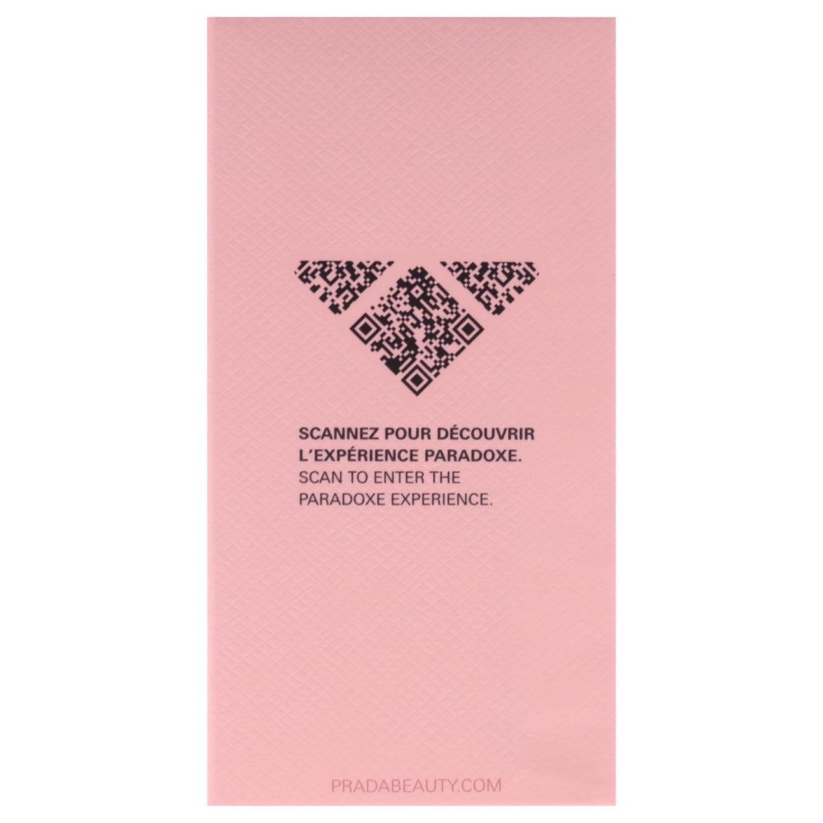 Prada Paradoxe Intense 1.6 oz refillable spray ideal for travel.