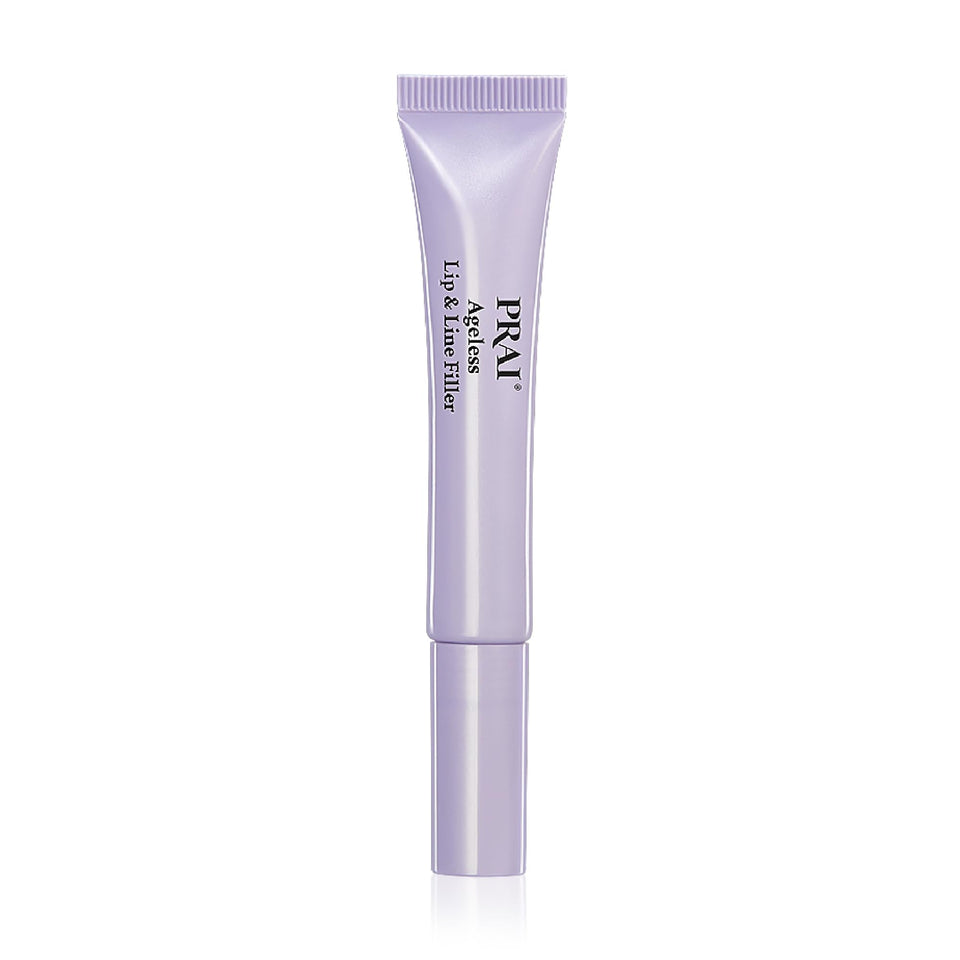PRAI Beauty ageless lip line filler serum smooths lip lines for a flawless look.