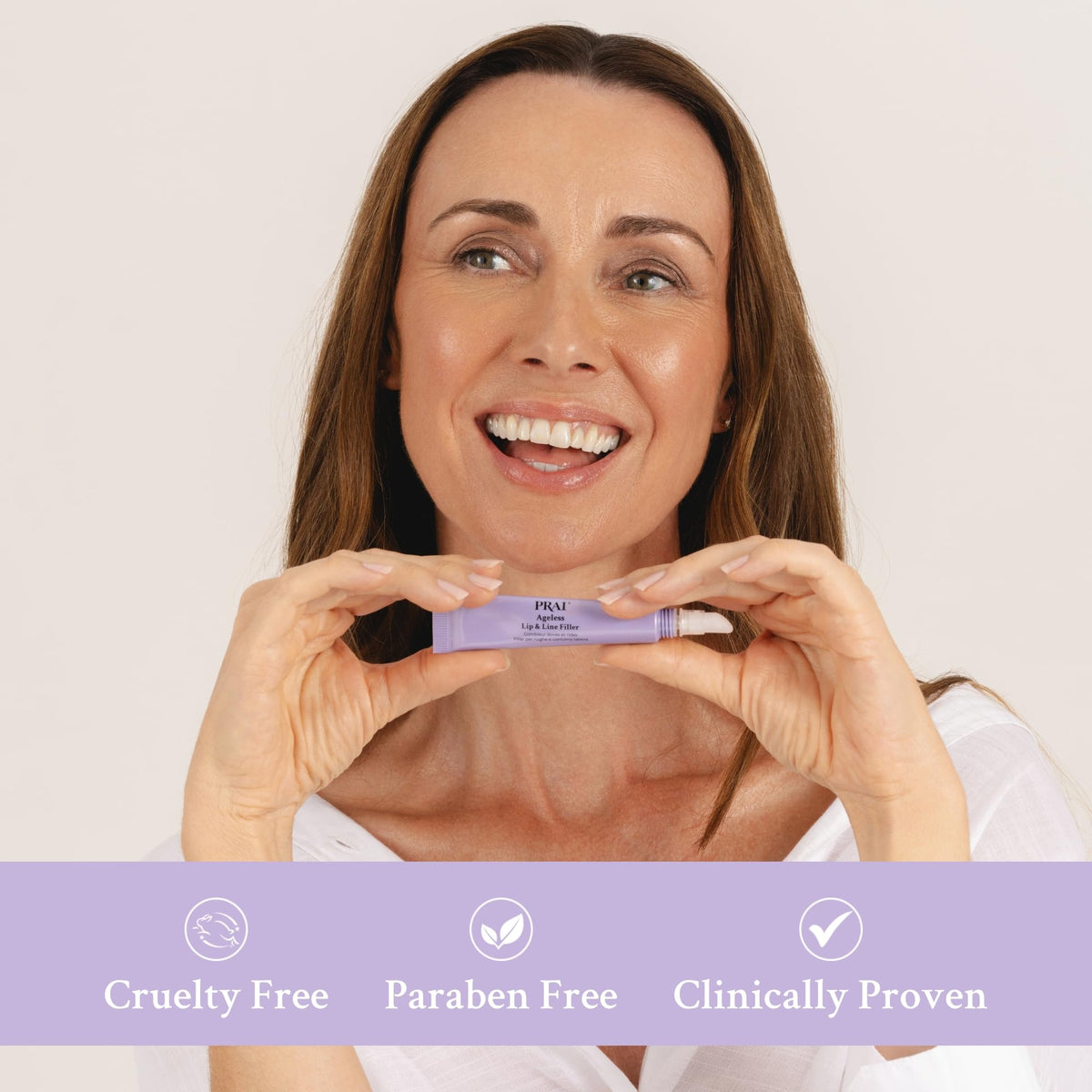 PRAI Beauty face contouring and smoothing for a youthful, even complexion.