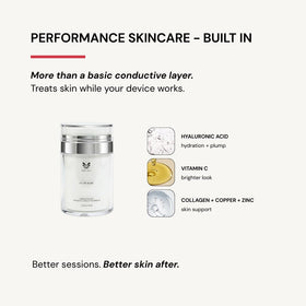 PRAIMY Glow Rose label emphasizes leave-on, non-sticky performance