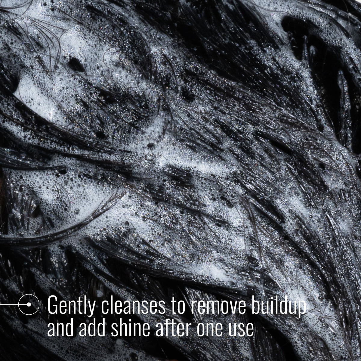 Pravana Clear Cleanse foamy lather demonstrates cleansing without color stripping.