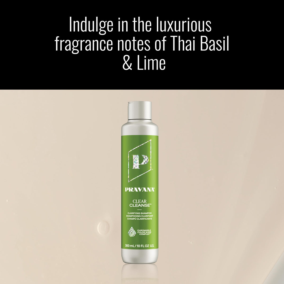 Pravana Clear Cleanse vegan formula supports clean beauty routines.