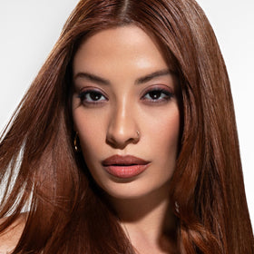 Hair under humidity test with Pravana Repair Radiance Shampoo for resilience
