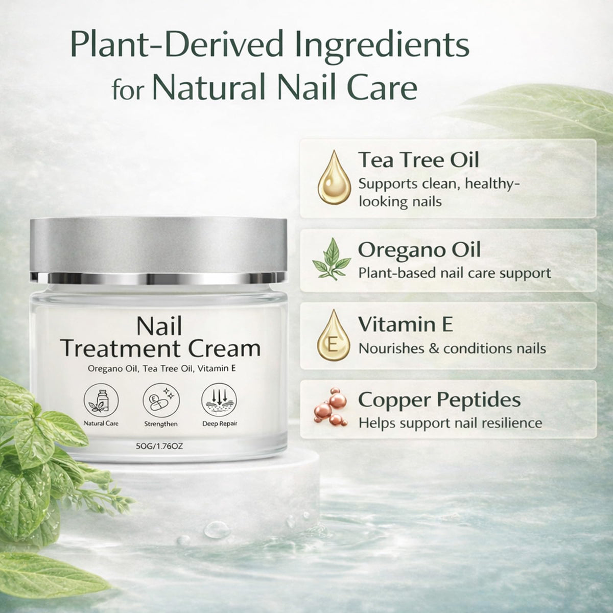 PRCYZO Nail Treatment Cream being applied in a daily routine