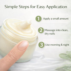PRCYZO Nail Treatment Cream shown for easy daily-use routine