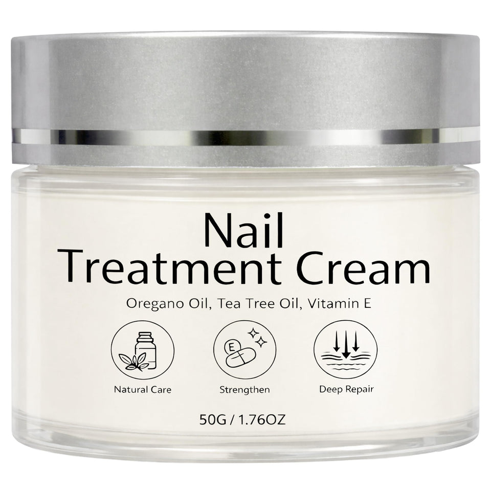 PRCYZO Nail Treatment Cream packaging shows natural nail care benefits