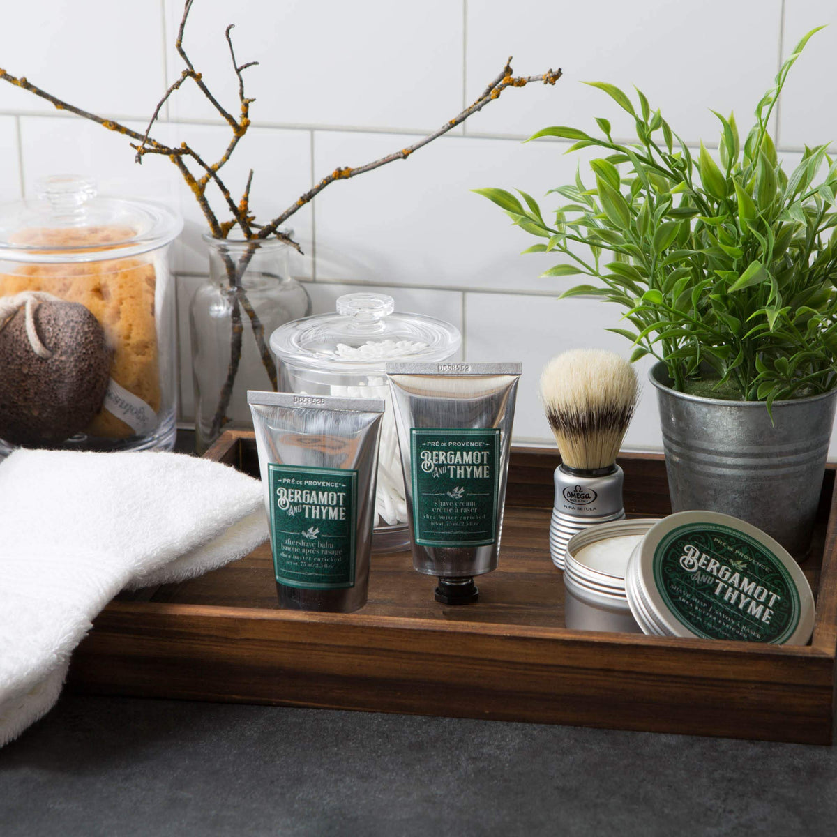 Pre de Provence Aloe Vera and allantoin soothe after shaving