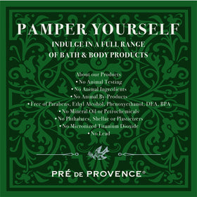 Pre de Provence european style shave bar demonstrating traditional lather technique.