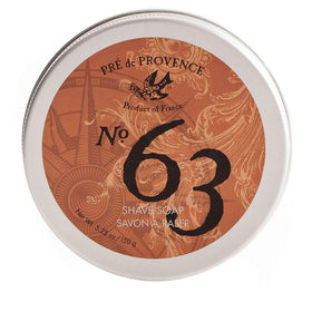 Pre de Provence No.63 fragrance notes citrus, cedar, plum for everyday confidence.
