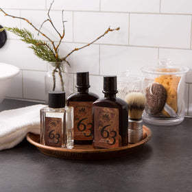 Pre de Provence No.63 fragrance swirl captures cedar, plum, and citrus balance
