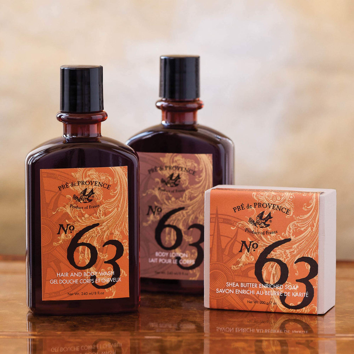 Pre de Provence No.63 hand application scene for everyday use