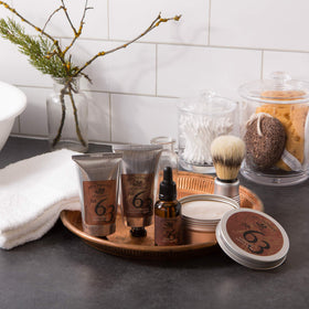 Pre de Provence No.63 men's collection showcases versatile grooming products.
