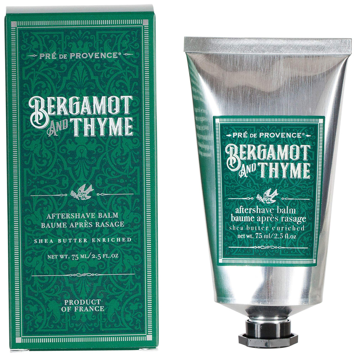 Pre de Provence bottle shows bergamot-thyme scent for refreshed skin