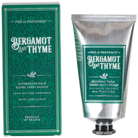 Pre de Provence bottle shows bergamot-thyme scent for refreshed skin