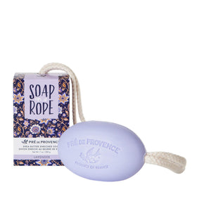 Pre de Provence lavender soap on a rope with long-lasting scent