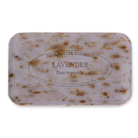Pre de Provence triple milled soap showcases a smooth, luxurious finish.