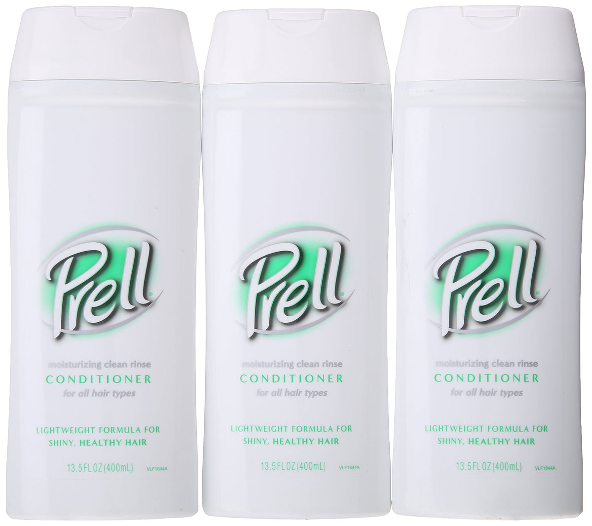 Prell Moisturizing Clean Rinse label closeup shows trusted brand quality and moisturizing ingredients.