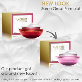 Premier BioX liposome technology close-up hints effective ingredient delivery.