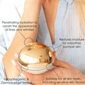 Premier Dead Sea Classic moisture cream texture close-up shows lightweight non-greasy feel