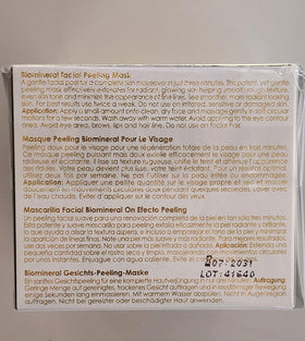 Premier Dead Sea Refining Facial Peeling Gel classic collection display with branding.