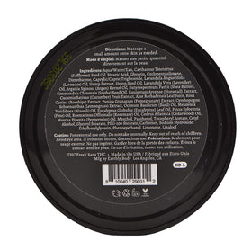 Application close-up of Premium Hemp Extract Daily Intensive Cream with lavender scent