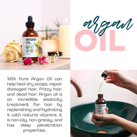 Premium Nature Argan Oil for scalp care supports gentle hydration and vitality.
