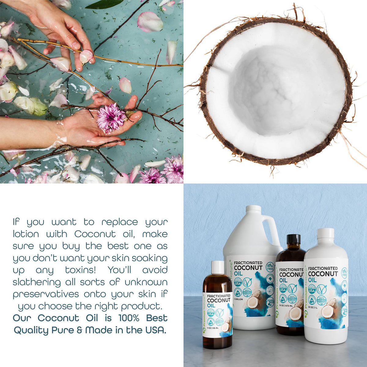 Carrier oil setup showing Premium Nature oil ready to dilute essential oils