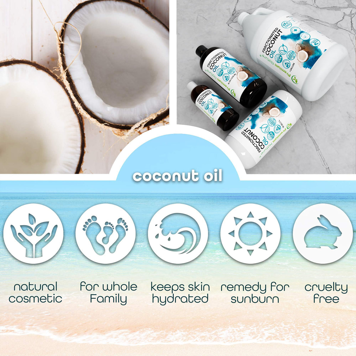 Applied to skin as a gentle daily moisturizer from Premium Nature