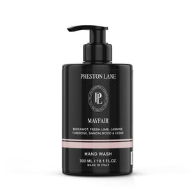 Preston Lane luxury hand wash Mayfair bottle showing elegant design for daily pampering