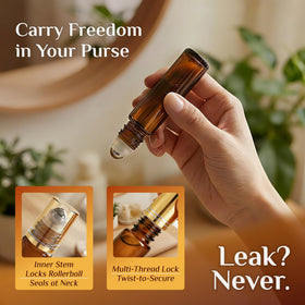 PrettyCare 48 labels help organize scents and blends.