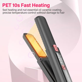 Prettrans safety features include a heat-insulating cover and auto shut-off.