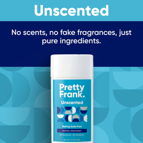 Pretty Frank packaging eco-friendly - recyclable materials and eco-conscious design.