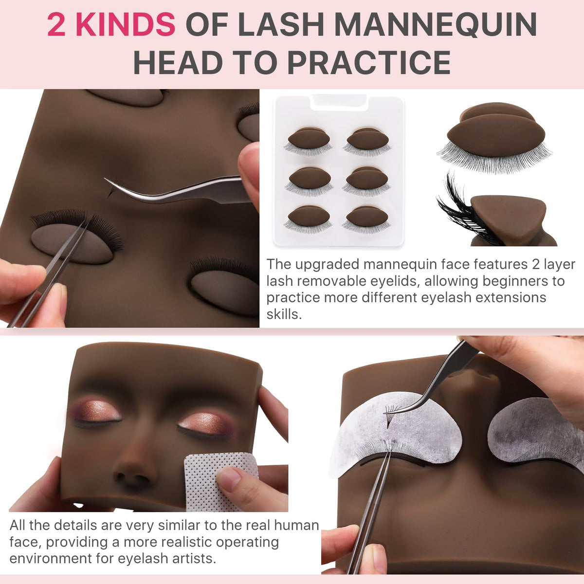 Pretty Memory facial mister included for comfortable practice sessions