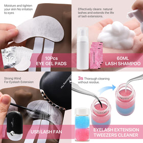 Pretty Memory lash tweezers offer precise grip for practice isolations