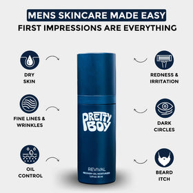 Prettyboy Fresh Start Gentle Cleanser bottle—calm cleansing for refreshed skin.