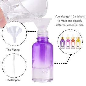 PrettyCare 1oz dropper bottle ideal for aromatherapy and travel