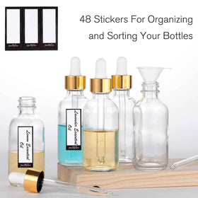 PrettyCare bottles demonstrate storage for beauty oils like facial and hair serums