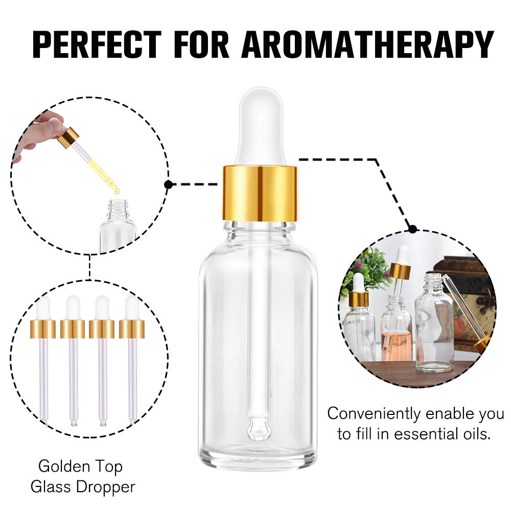 PrettyCare four droppers support easy blending and portioning.