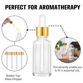 PrettyCare four droppers support easy blending and portioning.