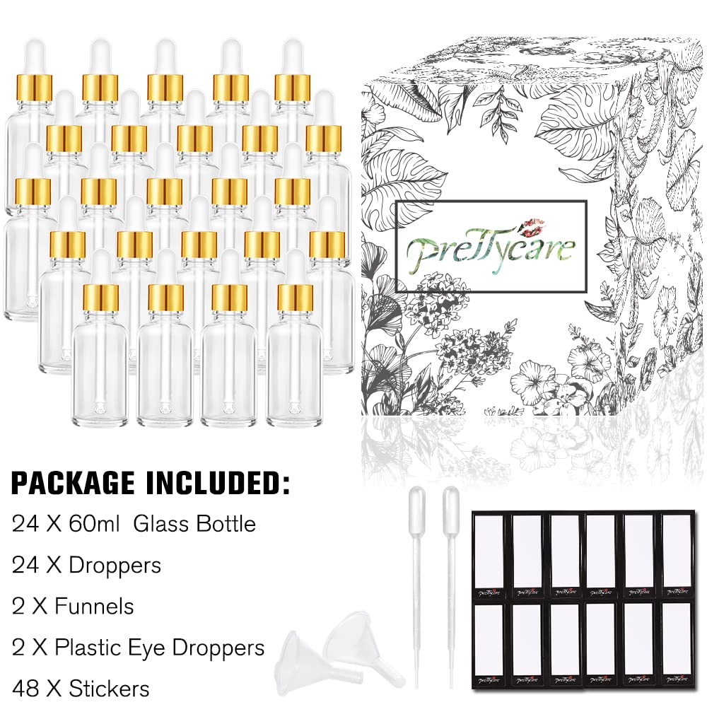 PrettyCare funnels and pipettes image for clean filling and refilling