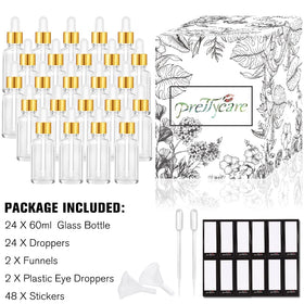 PrettyCare funnels and pipettes image for clean filling and refilling