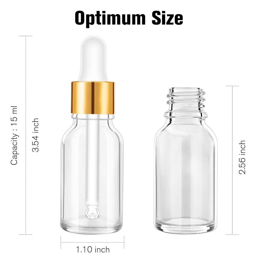 PrettyCare leakproof golden cap ensures spill-free storage and portable convenience.