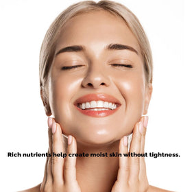 PRETTYSKIN comfortable skin throughout the day with balanced moisture.