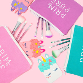 Prim and Pure mineral gift set blush offering soft, buildable color for playful looks.