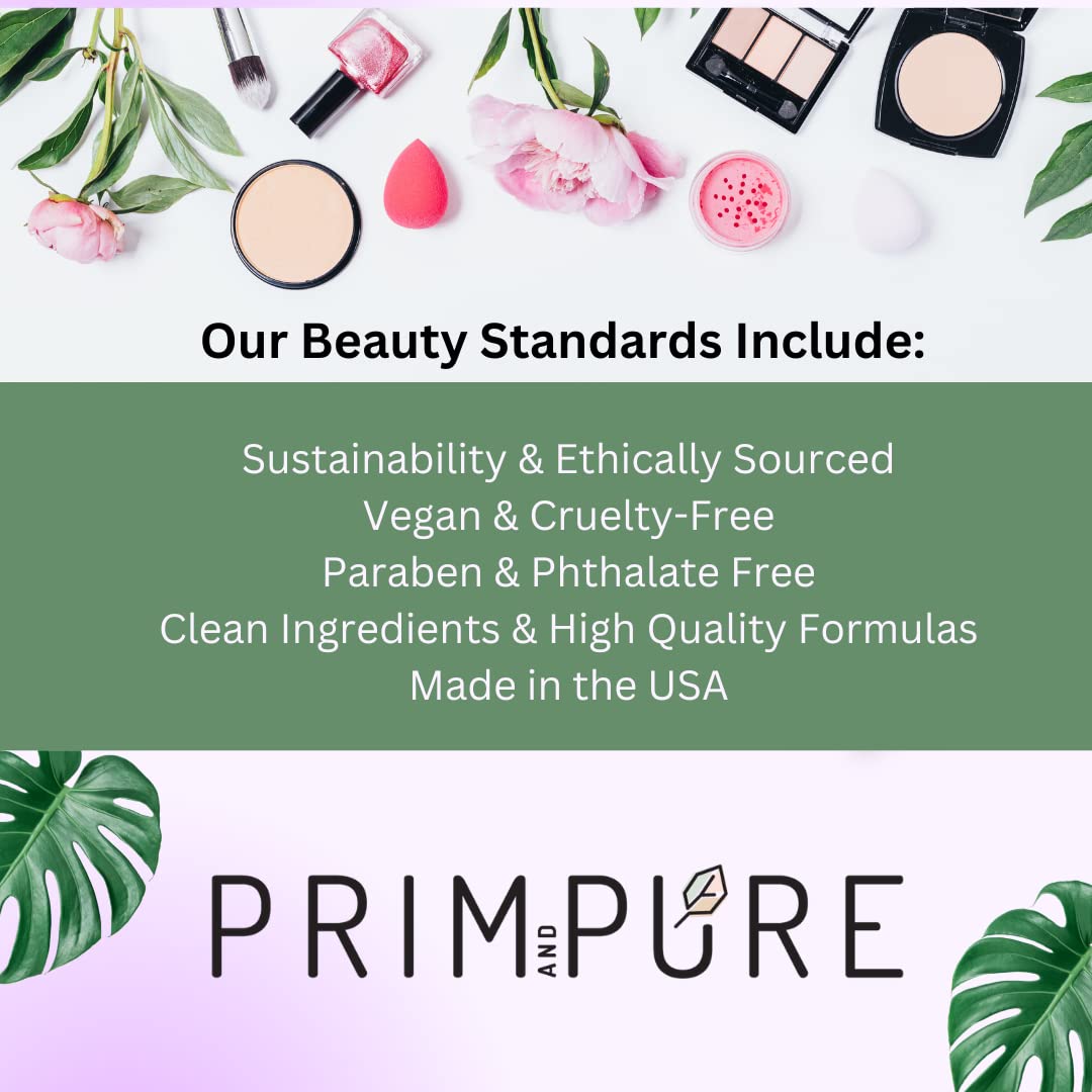 Prim and Pure mineral gift set for kids application—simple, safe makeup moments with friends.