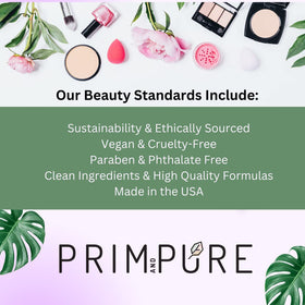 Prim and Pure mineral gift set for kids application—simple, safe makeup moments with friends.